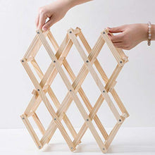 HYY-YY Famiglia European Wine Rack Pieghevole Supporto di legno del controsoffitto armadietto del vino bagagli stand cantina-Free Standing - perfetto for la barra, Cantina, Scantinato, Gabinetto, disp