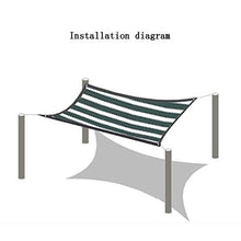 HTL durevole 8-Pin parasole net, addensato panno ombreggiante, utilizzato per isolamento termico protezione solare per cortile, balcone e tetto. tasso di ombreggiatura 90%, nero, 4 m x 6 m