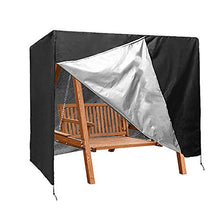 TTFLY - Coprisedile per dondolo, impermeabile a 3 posti, copertura per protezione solare 210D, Oxford da giardino