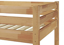 Erst-Holz Solido Letto a Castello 90x200 in Faggio Anche per Adulti con doghe rigide 60.17-09