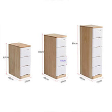 Armadio a cassetti Camera da letto Armadietto Arma Addensato di legno solido cassetto Governo di immagazzinaggio con Bagno ultra-stretta e Kitchen Cabinet Governo di immagazzinaggio durevole Mobili da