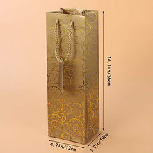 Garneck Sacchetti da 6 Pezzi per Bottiglie di Vino liquori liquori Sacchetti Regalo Champagne con Manici Moda Sacchetti Regalo Vino sicuri sicuri per Il Compleanno