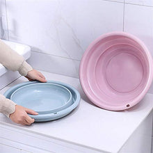 Fangfang Pieghevole Lavabo Pieghevole Campeggio del risparmiatore dello Spazio Wash up Scodella Washtub Frutta Bacino del Bambino lavabo Accessori for Il Bagno (Color : Pink)