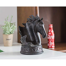 XLBAXLJ Dark Horse Wine Rack, Fumetto Creativo Sveglio del Vino della casa cremagliera Champagne Decorazioni per la Veranda Ufficio Soggiorno Camera da Letto
