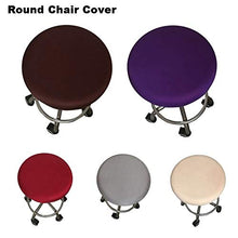 XYBB Copertura di Sede Sedia Rotonda Bar Stool Fascia Elastica Cover Casa Fodera della Sedia Rotonda Chair Bar Stool Stampato Floreale (Color : B23, Specification : 30 45cm)