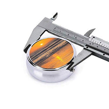 Scatola rotonda per medicina portatile, mini pillole in metallo, dispenser per pillole, borsa da tasca, regalo da viaggio, spiaggia e tramonto