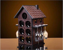 DNSJB creativo porta vino ornamenti coppia cigno casa soggiorno decorazione TV armadi armadi vino resina artigianato rack vino vino rack (dimensioni: B)