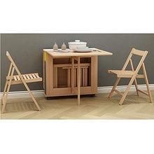 EIU Tavolo da Pranzo Nordico Pieghevole Moderno Moderno Telescopico Pieghevole Moderno Semplice Salvaspazio W1/11