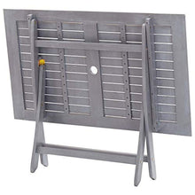 vidaXL Set da Pranzo per Giardino 5 pz Legno Massello di Acacia Grigio