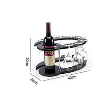 KANJJ-YU Wine Rack Legno Calice Rack Upside Down Home Vino Shelf Governo del Vino Decoration Vino