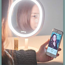 Makeup mirror Lampada da Tavolo a LED con Specchio per Trucco Intelligente con Touch Screen Leggero, Grande Specchio da Tavolo, Specchio per Trucco dimmerabile