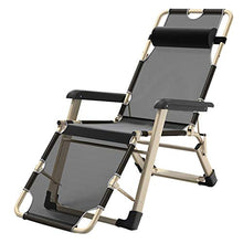 AI LI WEI SHUAIIJUAN Sedia per Il Tempo Libero Domestico Patio sedie Poltrone Sdraio Regolabile Pieghevole da Giardino Sdraio Adagiarsi con Cuscino all'aperto Yard Beach Garden Max.150kg