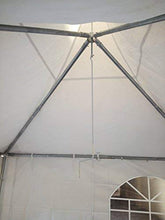 Fleda TRADING Gazebo Tenda Pagoda 3×6 m Telo PVC 650 g Pareti Laterali Incluse Uso Pubblico