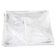BAIYINNG Telo Piscina, Bordatura Tridimensionale Asola Zincata Isolare L'infrarosso Lontano Tenere Caldo Impermeabile Antipioggia Trasparente PVC Panno Antipioggia, 22 Dimensioni