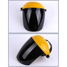 Fgyhty Casco Saldatura Trasparente Anti-Splash Protective Elettrico Saldatore Mask Fronte Pieno Anti-Shock Schermo