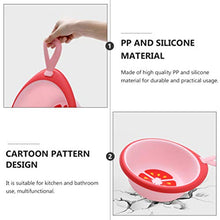 TOYANDONA Lavabo per Bambini Lavabo per Bambini con Patten di Pomodori Cartone Animato E Manico Appeso per Cucina di Casa da Viaggio All'aperto