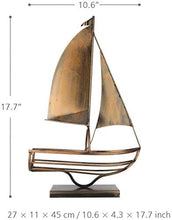 Creative wine rack wrought iron sailing style ornaments wrought iron retro simple home living room study decoration wrought iron ornaments gifts
