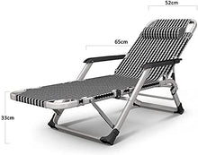 CDFC Sedia da Giardino reclinabile Sedia Lounger Sedia Pranzo Pranzo Break Siesta Letto Sciambia Lazy Beach Beach Famiglie Leva Individuale Leva Individuale 15 Sedia Portatile multifunz