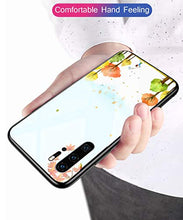 Suhctup Compatibile con Huawei Y9 2018 Custodia Protettiva in Vetro Temperato 9H + Cornice Paraurti in TPU Silicone Morbido Assorbimento Degli Urti a 360 Gradi Protezione -libellula