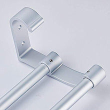 JKCKHA Northern Europe. A Parete ferroviari cremagliera cremagliere Bagno cremagliera Bagno Gancio Doppia cremagliera palo di Alluminio Spazio Accessori Bar Bagno cremagliera Bagno Hardware
