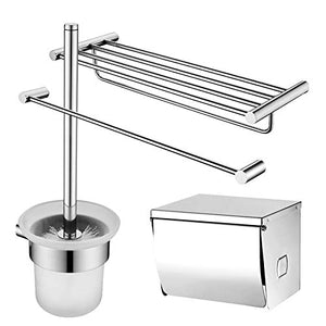 MBYW Portasciugamani Moderno Minimalista Portasciugamani Elegante per Il Bagno di Moda Bagno Asciugamano Bar/Portarotolo WC Portasciugamani/Portasciugamani Set Ciondolo per Bagno