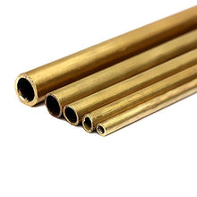 MYAMIA 2-6Mm Diametro Tondo Tubi di Ottone per Il Modello di Costruzione Artigianale 300Mm Lungo Tubo di Ottone-6Mm
