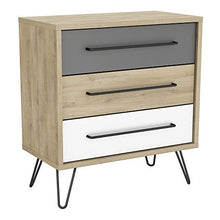 Demeyere - Cassettiera a 3 cassetti, stile scandinavo retrò, per la camera o il salotto, collezione FILEA