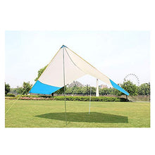 Tyueliang-Home Telo da Campeggio Outdoor baldacchino Tenda della Spiaggia di Campeggio del baldacchino Pergola Oversize Pieghevole Antipioggia Balcone Tenda Canopy Campeggio del baldacchino