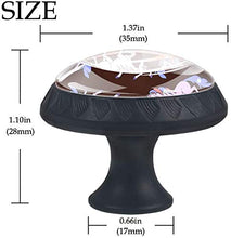 Modello di unicorno Pomelli per Porta Set di 4 Pomelli per Mobili Manopole per Cassetti Cucina Armadio Vetro
