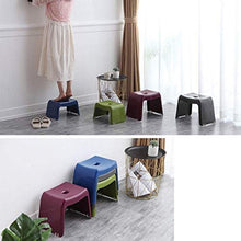 Sgabello per Doccia Sgabello Quadrato in plastica, sedili per Doccia Articoli da toeletta per Bambini 1231 (Colore: B)