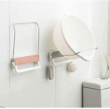 GJNVBDZSF Mensola ad Angolo Mensola per Cucina/Bagno Supporto angolare Senza punzonatura Mensola Multifunzionale per Asciugamani e lavabo Mensola Galleggiante