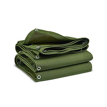 MHBGX Telo Impermeabile per Esterni Resistente, Tessuto in Pvc Verde Militare Crema Solare Antistrappo Anti-Uv 650G / M²,4.85X3.85 M,4.85X3.85 M
