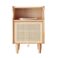 YWSZJ Mobili Camera da Letto Comodino Stile di Legno Solido in Rattan Comodino Divano Fianco del Mobile