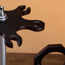 Porta Vino Rack Controsoffitto Vino,Supporto da Tavolo di Legno Vino,Bottiglia Indipendente Acqua E Vino Rack di Stoccaggio Organizzatore for Piani Cucina,Bar,Wine Cellar,Gabinetto