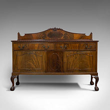 Antico Regency Revival Credenza Inglese, Fiamma Mogano, Vittoriano, C.1900