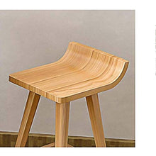 BDLYZ Yxsd Bar Stool American Country Legno Retro Alta casa Accogliente Ristorante Natural Cafe Elegante Minimalista personalità Creativa Colazione Pianale da Cucina Sedie Sgabelli Coffee Design