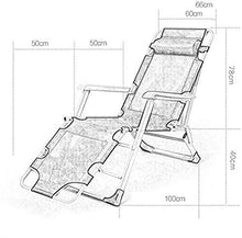 Lettino prendisole Zero Gravity, Chaise longue reclinabile regolabile, Con poggiatesta Lettino bracciolo Sedia Zero Gravity Lettino reclinabile Letto posteriore Sedia da giardino Patio da giardino Cam