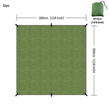 BYWWANG 3x3m Tenda da Sole Impermeabile Tenda a Vela Tenda telone Tenda da Campeggio Esterna Tenda da Giardino pergola Tenda pergola