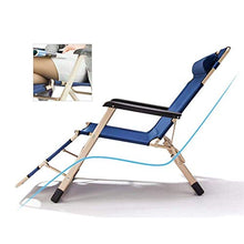 Generic Brands Sedia a Sdraio Regolabile per Sedia a Sdraio a gravità Zero reclinabili per Patio Esterno da Spiaggia Prato da Campeggio Sgabello Pieghevole Resistente