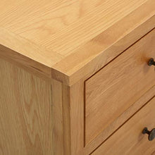 Tidyard Credenza Moderna in Legno di Rovere con Cassetti,Armadietto Moderno con Cassetti,Credenza Soggiorno,Credenza Sala da Pranzo,Credenza con Cassetti,Credenza Cucina Moderna 80x35x75 cm