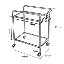 YIN YIN Carrello per ripiani Carrello scaffale ， ferro battuto moderno minimalista sala da pranzo auto cremagliera moda durevole bella generosa casa soggiorno cucina bagno ristorante salone di bellezz