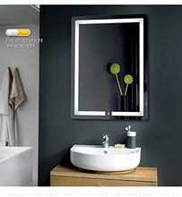 Bathroom Wall Specchio, Composizione Verticale Back Light-Emitting Europei E Americani Semplice Senza Cornice da Bagno del LED Specchio per Il Trucco Specchio del Bagno Specchio del Bagno Specchio