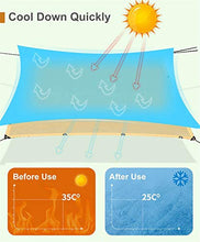 JLXJ Telo Ombreggiante Verde Panno Ombreggiante Reti da Sole per Piante con Grommet, Rettangolo Esterno Protezione UV al 90% Panno per Vele per Serra/Tettoia/Riparo/Gazebo
