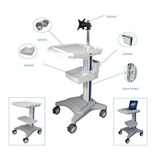 Carrello Medico, l'Infermiera Ospedaliera Arrotonda Il Carrello per Infusione, Il Supporto per Strumenti Dentali, Il Carrello per Il Trattamento del Dispositivo di Rotolamento Multifunzionale