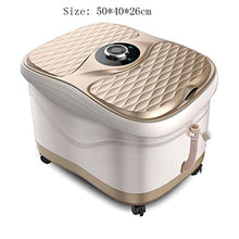 ZSQDSZ Doppio pediluvio da Coppia a Immersione Piedi barile Self-Service Massaggio Elettrico Riscaldamento Genitore-Bambino pediluvio pediluvio