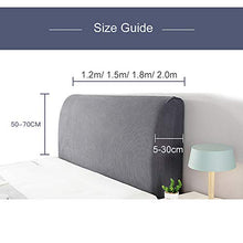 C/N Copertura testiera Letto Elasticizzato Copri Tastiera Letto copritestiera Solido Fodera per testiera Letto Copri Tastiera Letto Singolo Matrimoniale King