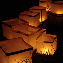 ARTFFEL Vola 20PCS Acqua Candela Galleggiante Lanterne Che desiderano Le Lanterne for la Preghiera .Compleanno