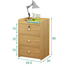 Comodino Moderno Semplice Offerta Speciale Armadietto Economico con Serratura Camera da Letto Semplice Piccolo Armadio FANJIANI