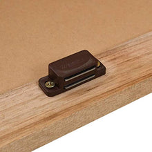 Tidyard Mobile Sottolavabo in Legno Massello di Noce,Mobiletto da Bagno,Mobile sottolavabo 66x29x61 cm