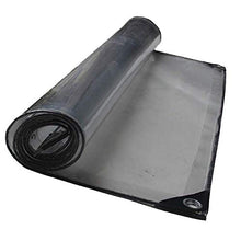 GJSN Outdoor Multiuso Incatramata Telone Impermeabile Industriale Chiaro Graden Panno Trasparente Antipioia, Car Wash Camera Di Ripartizione Trasparente, 500G / M²,0.5Mm-4.25X4.2M